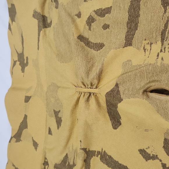 Gymshark Women's High waistline Leggings Multi Sizes Camo Yellow/Brown - Picture 7 of 9